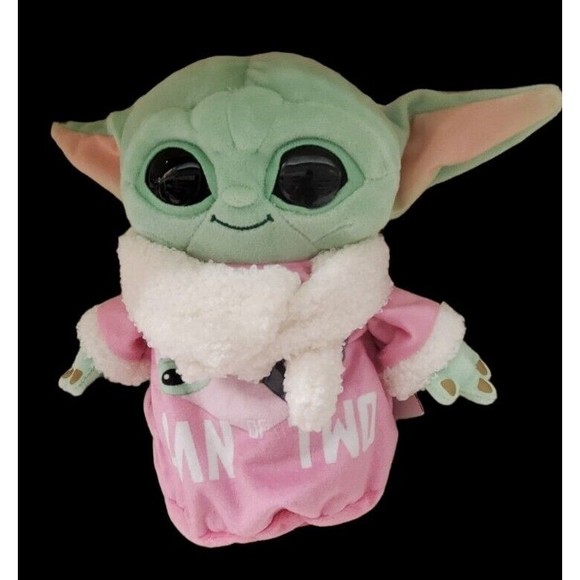 Star Wars Mandalorian Baby Yoda GROGU THE CHILD Valentines 8” Plush 2023 New - Picture 3 of 3